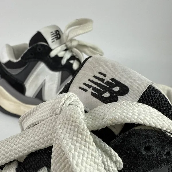 New Balance 57/40 Women's Black Gray Suede Lace Up Low Top Sneakers Shoes 8.5 - Image 6