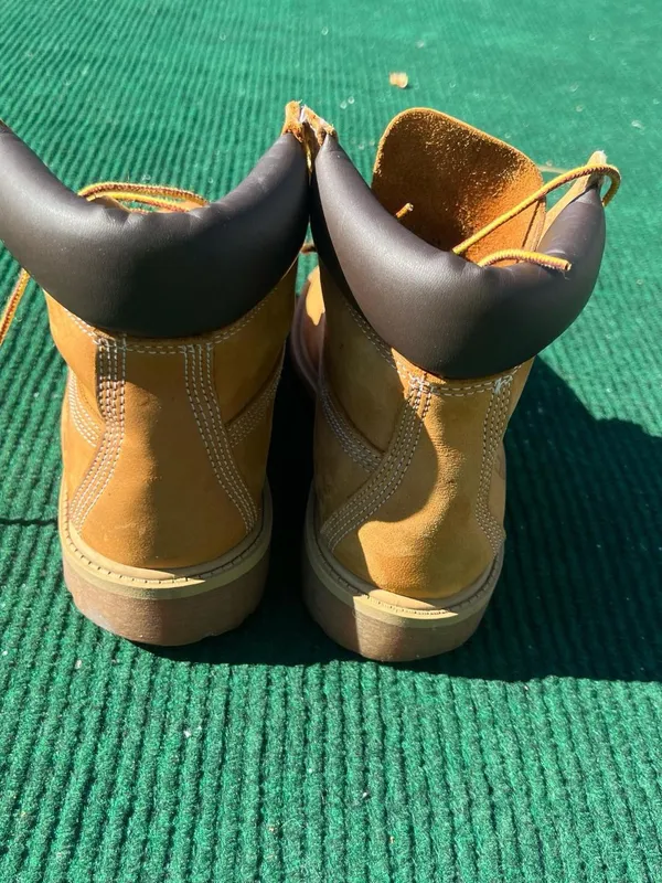 Timberland 6 Inch Premium Waterproof Boot 'Wheat' Nubuck Size 6 Women’s Size 7.5 - Image 5