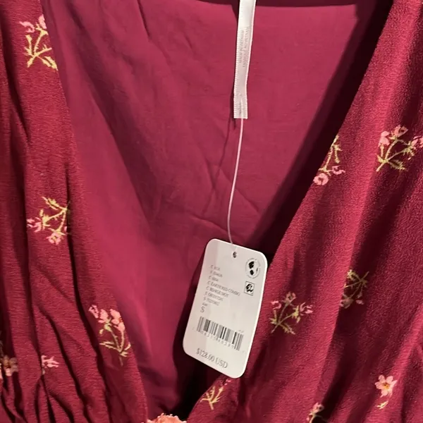 FREE PEOPLE NWt Everyone's Favorite Mini / Earth Red Combo - S ($130) - Image 6