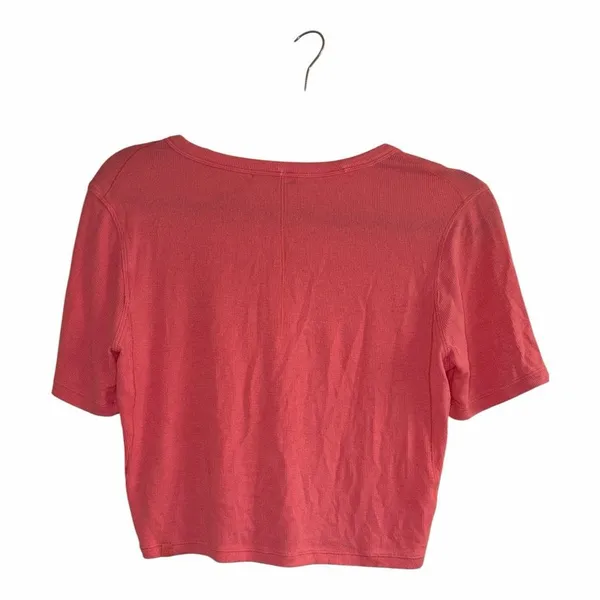 ✨Lululemon Hold Tight Straight-Hem Cropped Gaze Pink Sz 8 T-Shirt✨ - Image 5