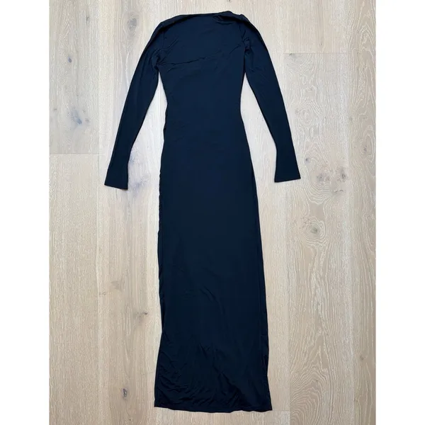 Outcast Maxi Dress Solvia Size S Black Silver - Image 6