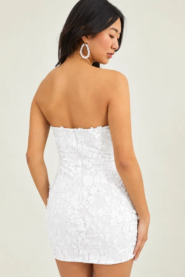 Altar'd State Strapless Dress Mini - Image 3