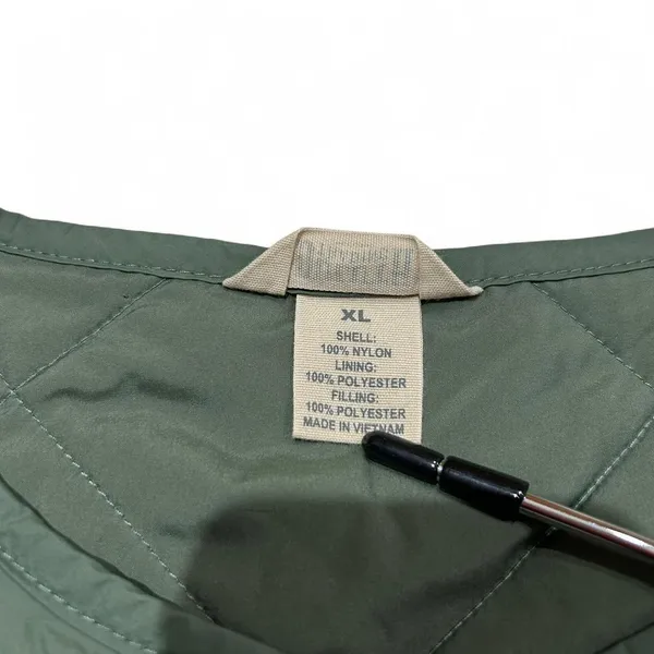 Duluth Trading Co. Quilted Vest Green Size XL - Image 6