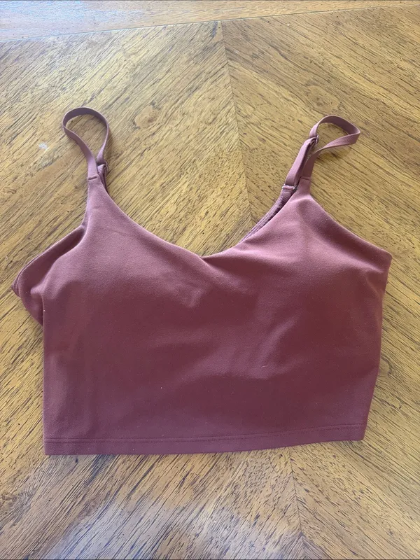 Athleta V-Neck Longline Sportsbra - Image 2