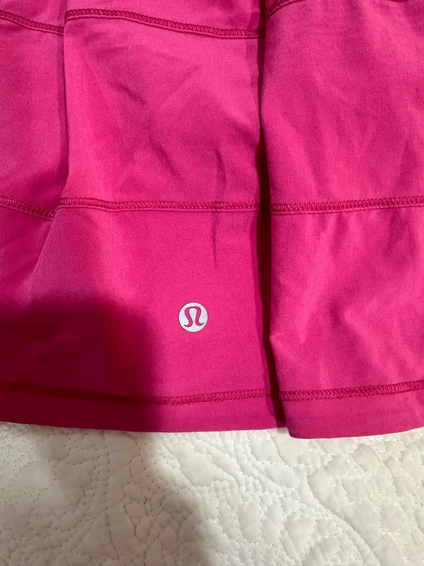 Lululemon Skirt Pace Rival Sonic Pink Tall 8 - Image 3