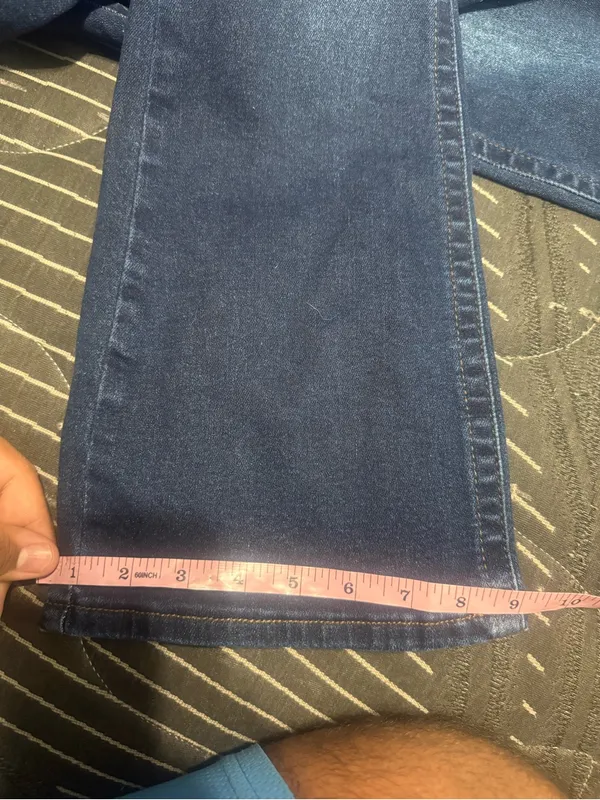 Women’s Telepatia mid rise dark wash flare bootcut jeans y2k size 7/28 - Image 11
