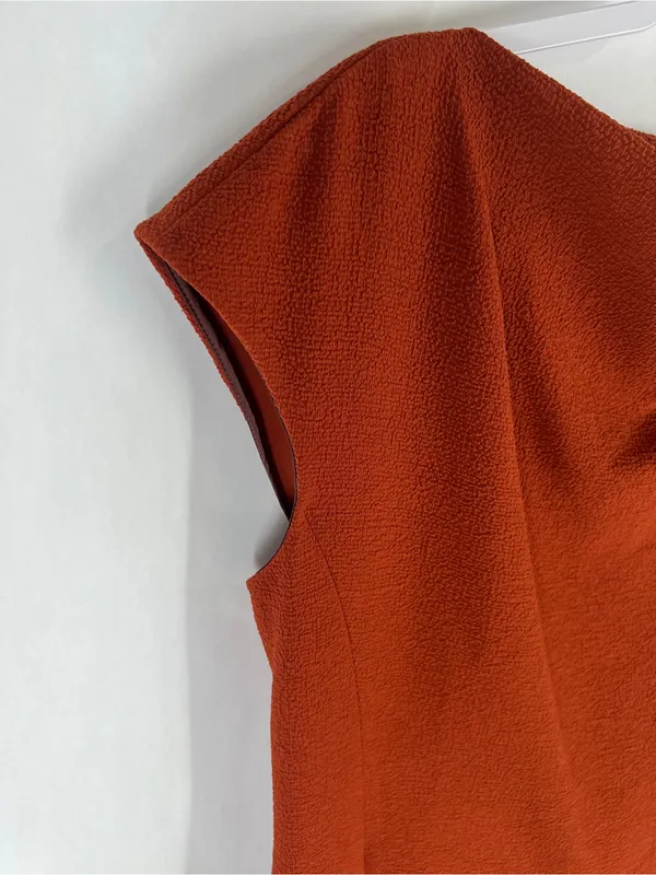 M.M.LaFleur Marilyn Dress Adobe Rust Orange Size 8 NWT - Image 3