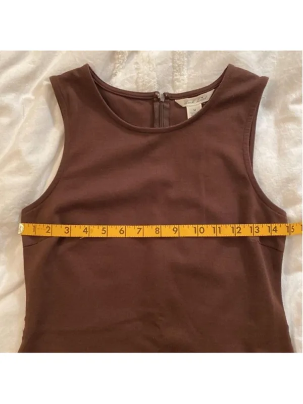 Derek Heart Brown Sleeveless Dress Derek Heart Brown Sleeveless Dress - Image 8
