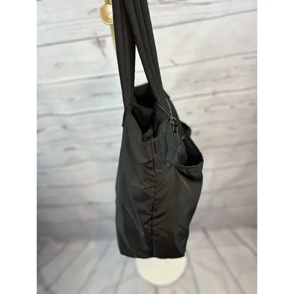 Fabletics Black Lightweight Gym Tote Bag Travel Carryall Shoulder Bag OS - Image 2
