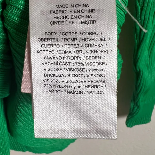 Lauren Ralph Lauren Green Collared Polo Ribbed Knit Cardigan Sweater Size M - Image 13