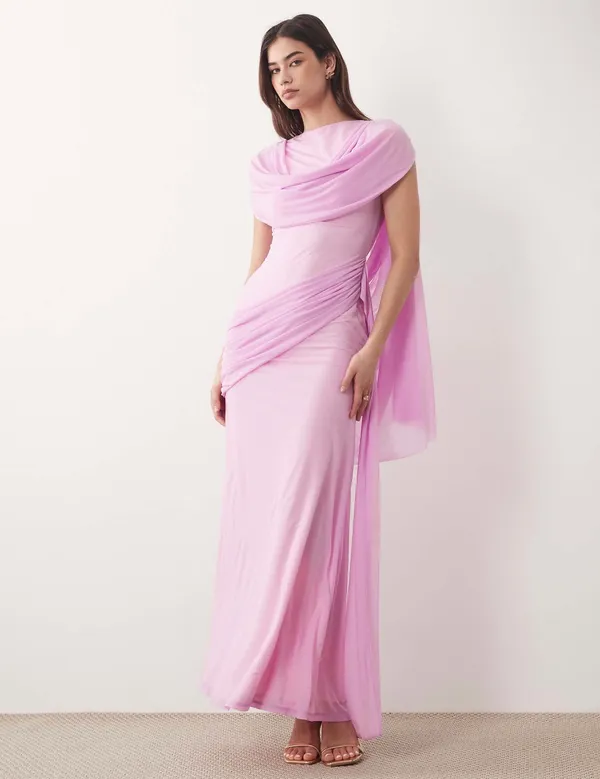 ASOS Pink Dress Maxi - Image 5