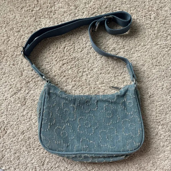 Wild Fable Blue Mini Bag Crescent Style - Image 3