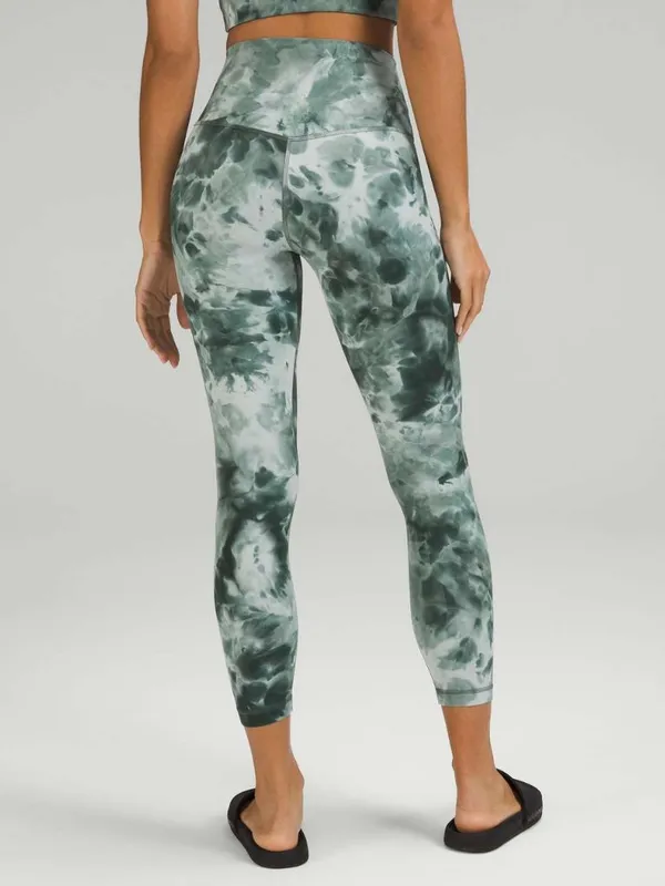 Lululemon Align High Rise Pant 25" Diamond Dye Smoked Spruce Size 8 - Image 2