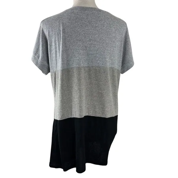 Yidarton Color Block Twist Short Sleeve Top Large - Image 3