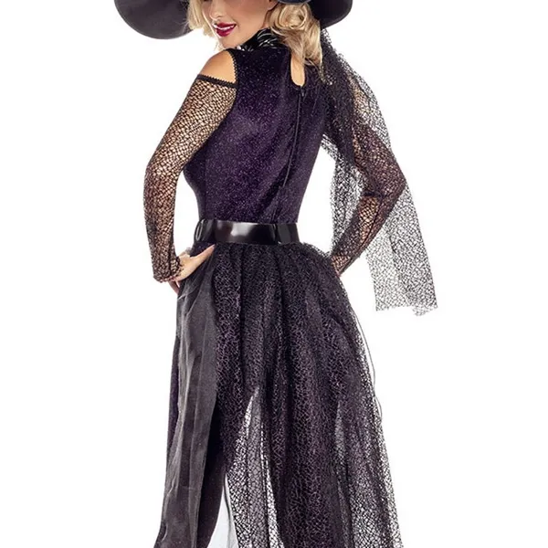 NEW Party King The Witch is Back Sexy Midnight Witch Costume Size Small - Image 3