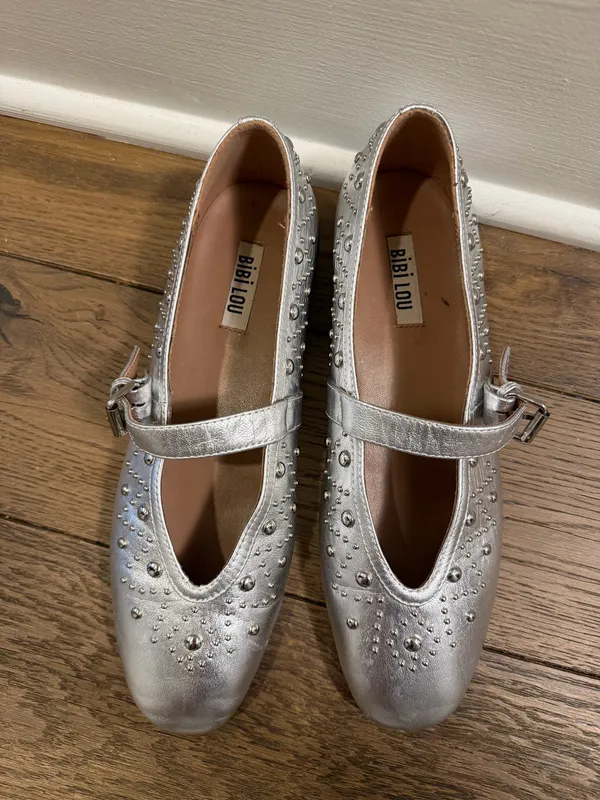 Bibi Lou Anthropologie Embellished Flats - Image 3