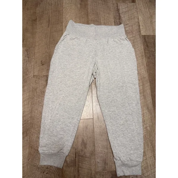 Nike Yoga Dri-FIT 7/8 Joggers Gray M Flow Hyper Mid Rise Athleisure‎ Sweatpants - Image 3