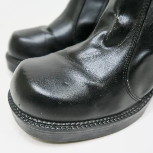 Vintage 90s No Boundaries Black Chunky Heeled Boots - Erin - Image 7