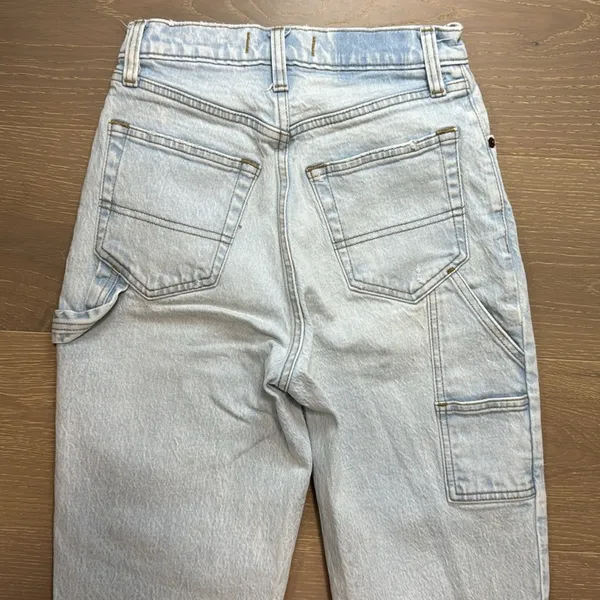 Abercrombie ‘The 90s Straight Ultra High Rise’ Curve Love Jeans size 25L - Image 6