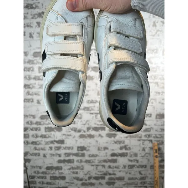 Veja | women three strap leather sneakers flat - Image 8