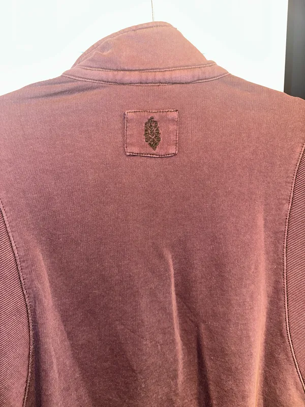 NWT FREE PEOPLE Work It Out Pullover - Black Walnut - Image 9