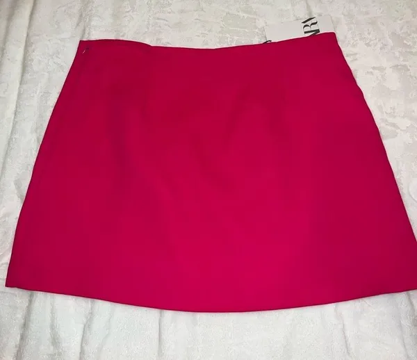 ZARA hot pink mini skirt - Image 2