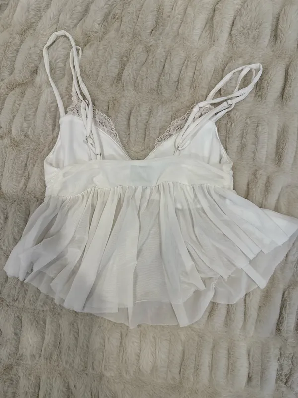 Princess Polly Top White - Image 3