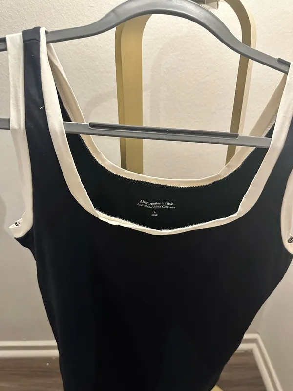 Abercrombie and Fitch black bodysuit - Image 2