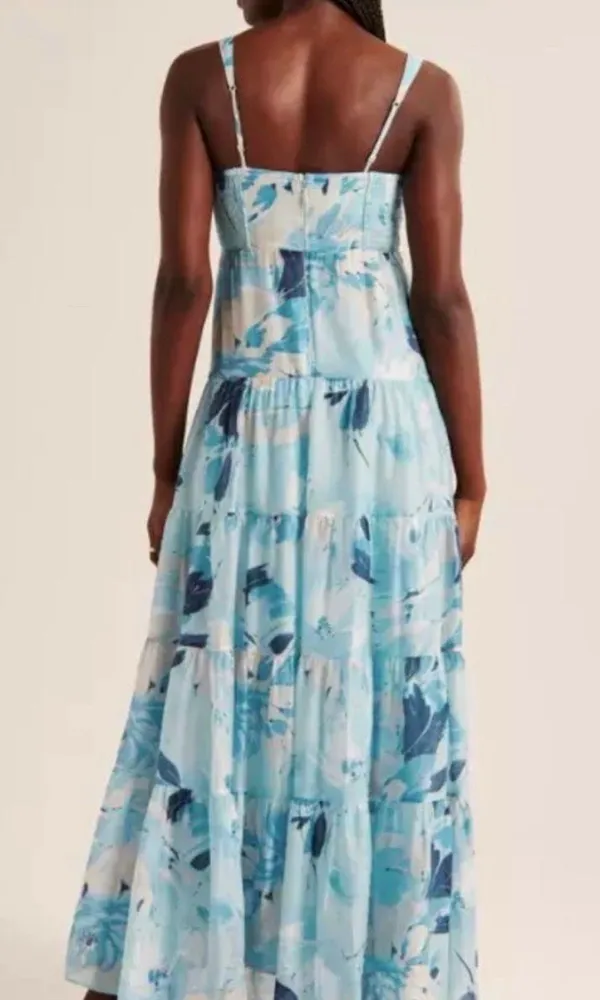 Abercrombie Midi Dress Floral - Image 2