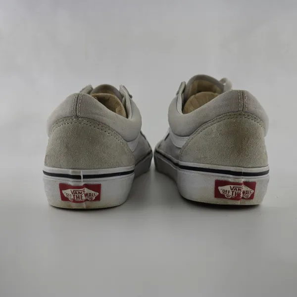 Vans Old Skool Shoes Mens 7.5 Womens 9 Gray/White Skateboard Sneakers‎ - Image 7