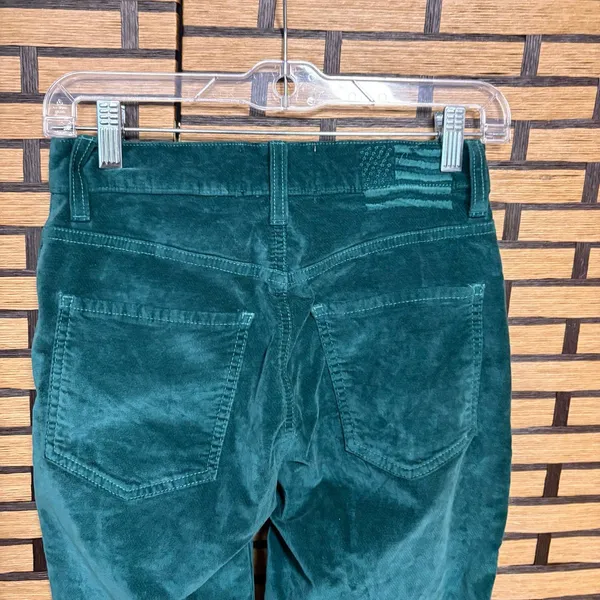 Revice Green Velvet Pants Size‎ 27 - Image 5