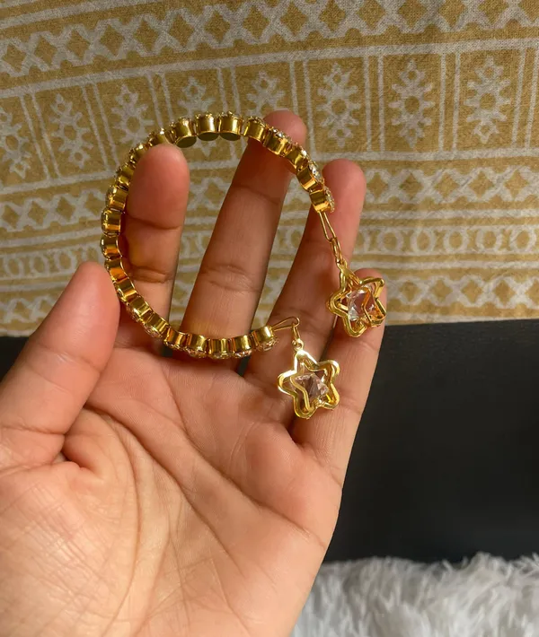 Sparkly Bracelet Gold - Image 6