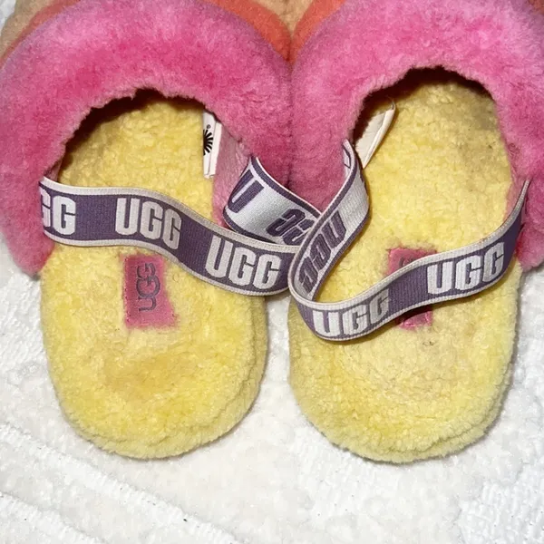 UGG Multiple Color Slippers Size 7 - Image 3