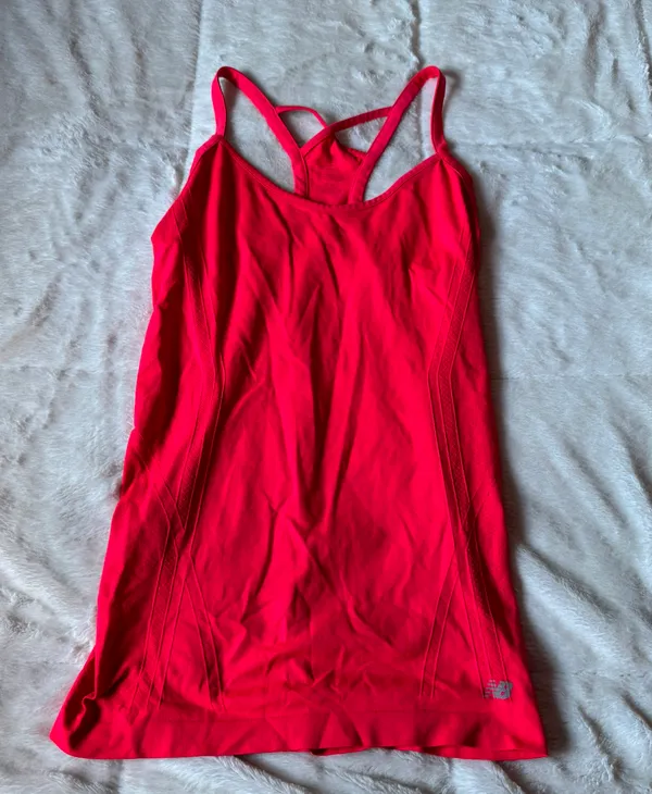 Hot Pink Athletic Tank Top - Image 3
