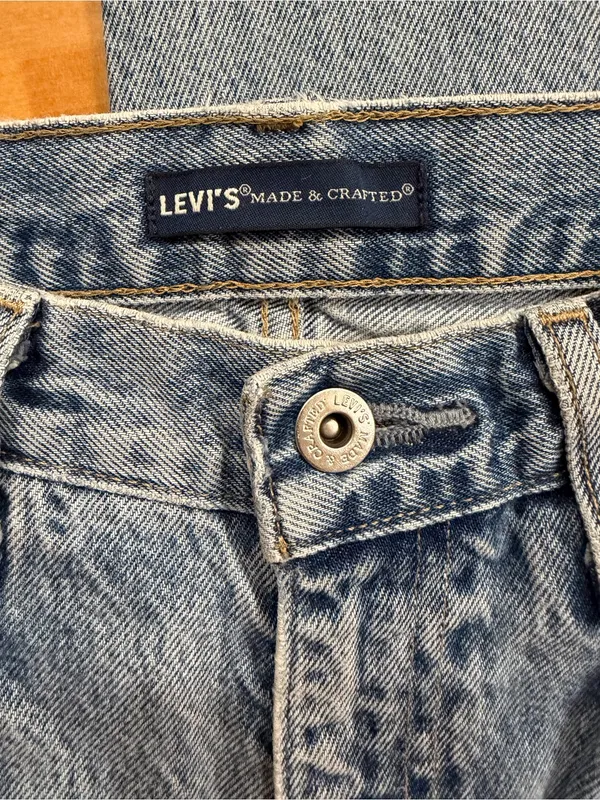 Levi's Made & Crafted "The Column" High Rise Jeans 26x30 Organic Cotton - Image 3