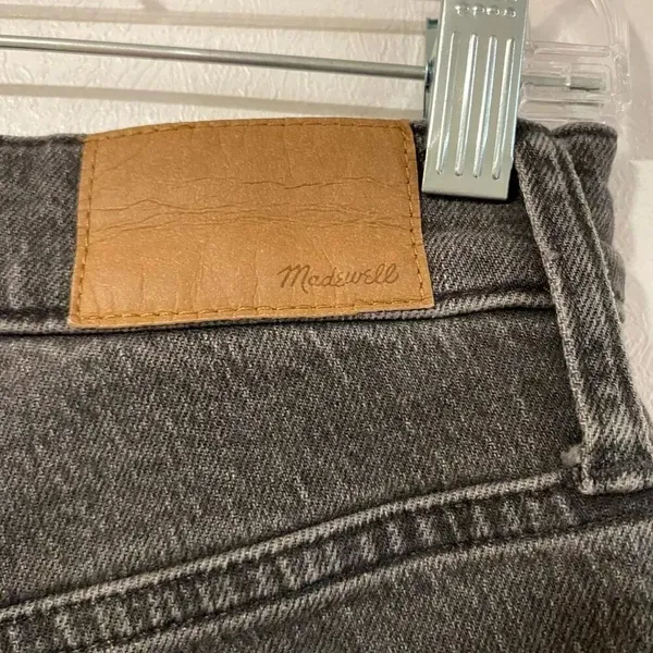 Madewell The Perfect Vintage Jean Black Wash Mom Jeans Size 25 - Image 6