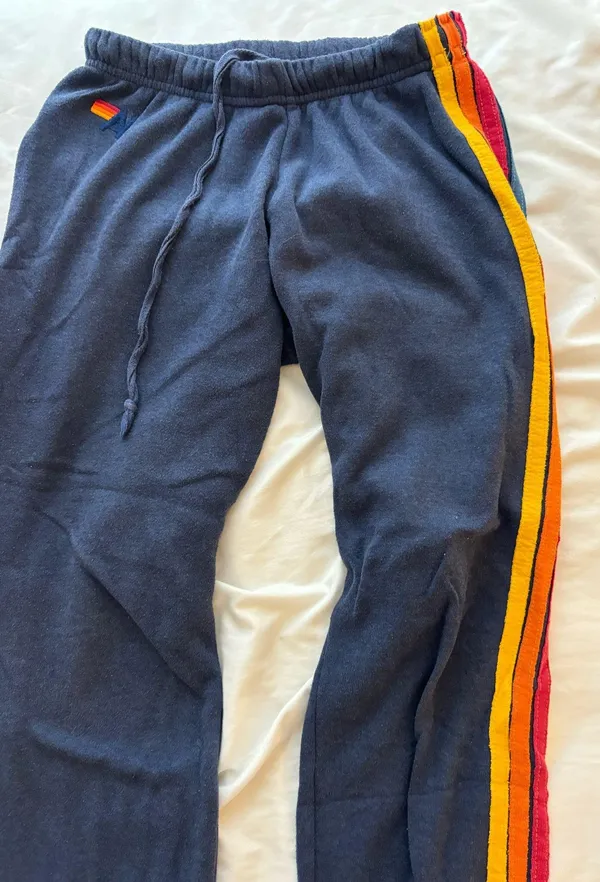 Aviator Nation 5 Stripe Sweatpants - Image 2