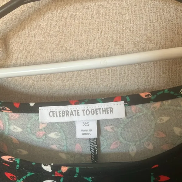 FINAL MARKDOWN Celebrate together Black holiday Dress xs - Image 3