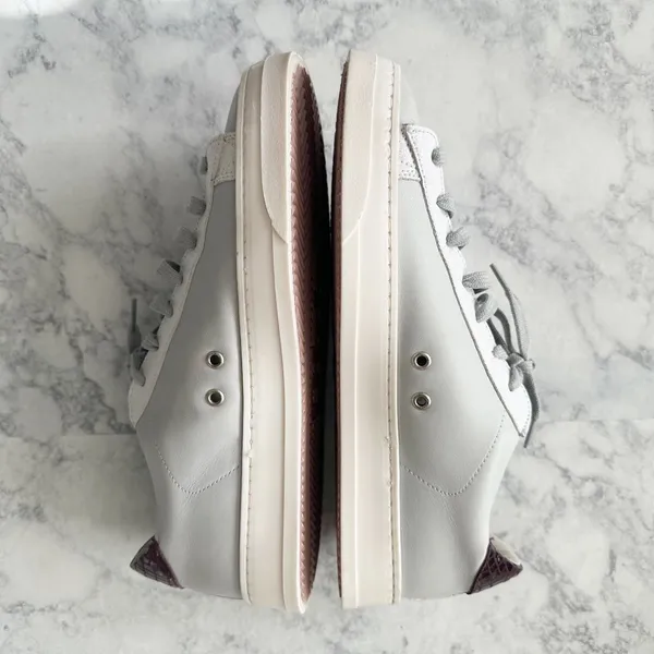 P448 Jack Perforated Sneaker in Gray Lilac - Image 5