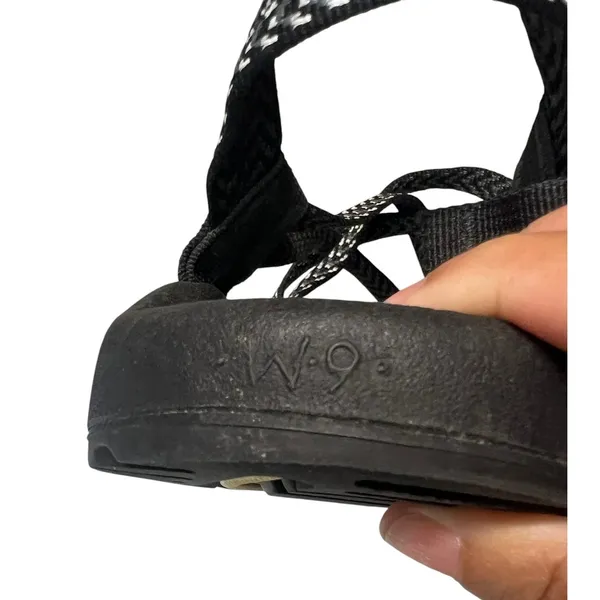 Chacos ZX/2 Classic Hiking Sandals Black White Women's Size 9 - Image 8