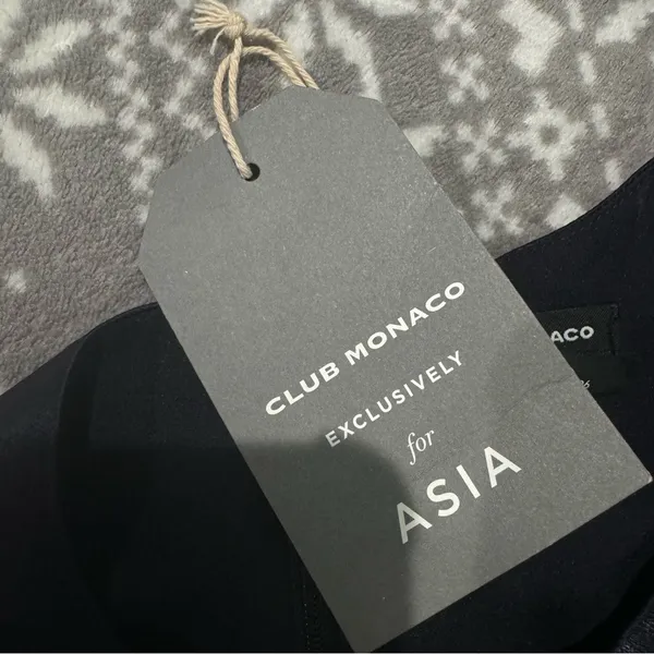 NWT Club Monaco Dallyce Dress Navy Size 00 Minimalist‎ Flowy Effortless Elegant - Image 4