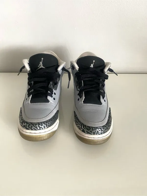 Jordan 3 Retro Wolf Grey - Image 4