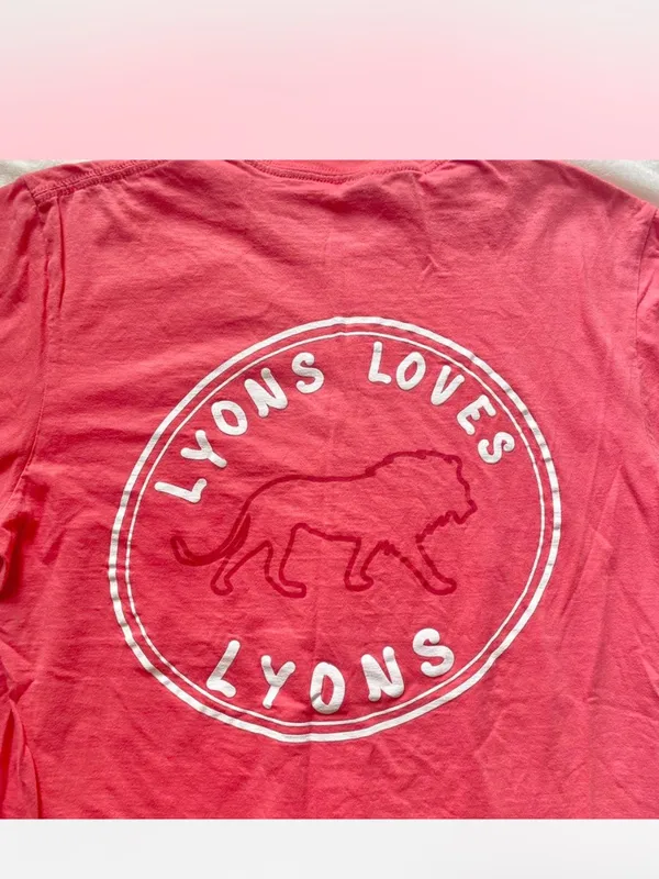 Notre Dame Lyons Hall dorm tee Pink Size M - Image 5