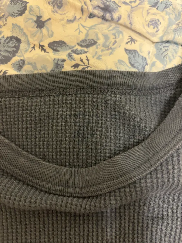Brandy Melville Long Sleeve Waffle Top - Image 2
