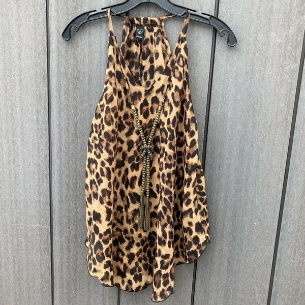 Windsor Animal Print Top With Chain‎ Tie - Image 9
