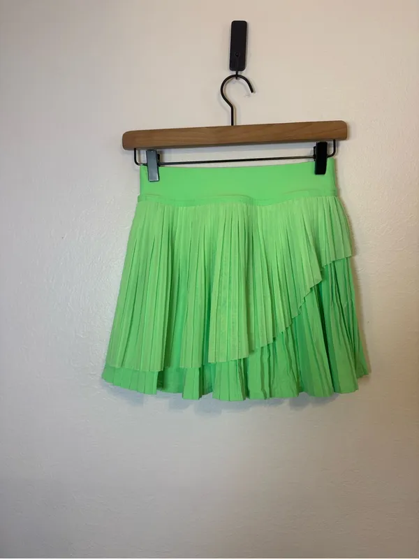 Lululemon Tiered Pleats‎ High-Rise Tennis Skirt Pistachio - Image 4