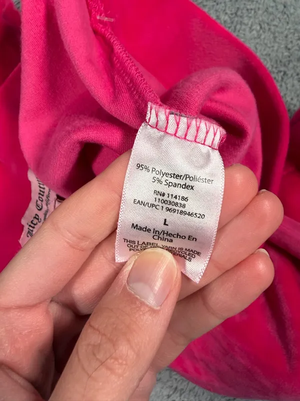 Juicy couture large Pink Velour sweatpants - Image 10