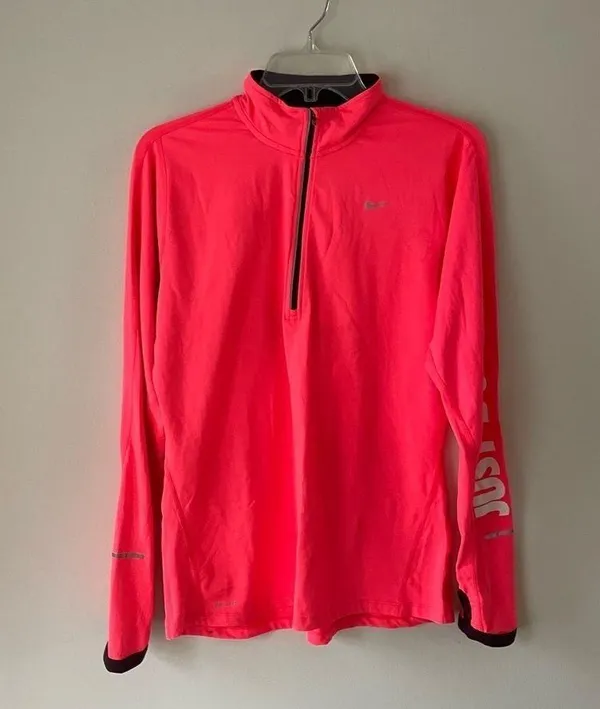 Nike Half-zip Women's Running Top Activewear Size: L - Image 8