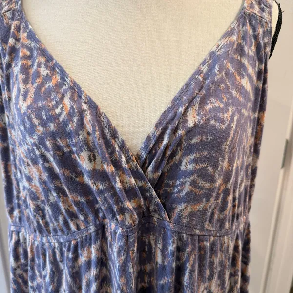 CAbi Women’s Abstract Print Sleeveless Maxi Dress Size XL - Image 3