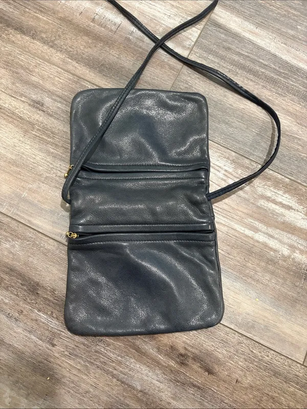 Blue Leather Bag - Image 4